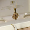 Benedictine Cross Gold Jewelry