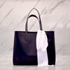 Beauty Lies Within You Leather Tote with Silk Ribbon - Limited Edition