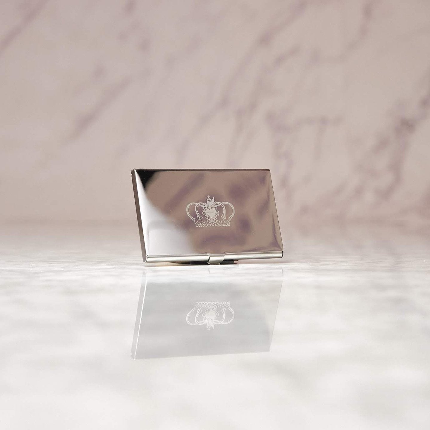 Pack of Blessings with Royals Stainless Steel Card Holder